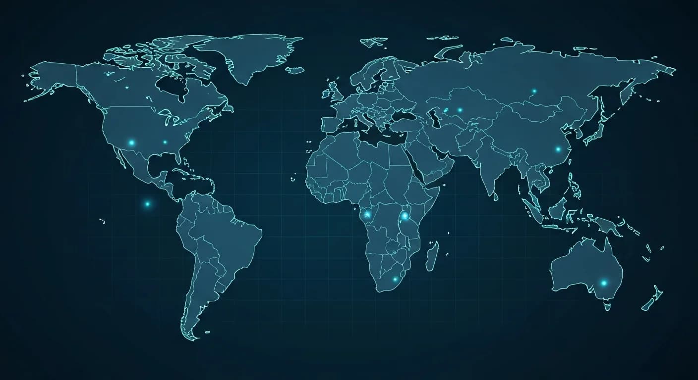 World map showing FreeAcademy.ai usage across 171+ countries