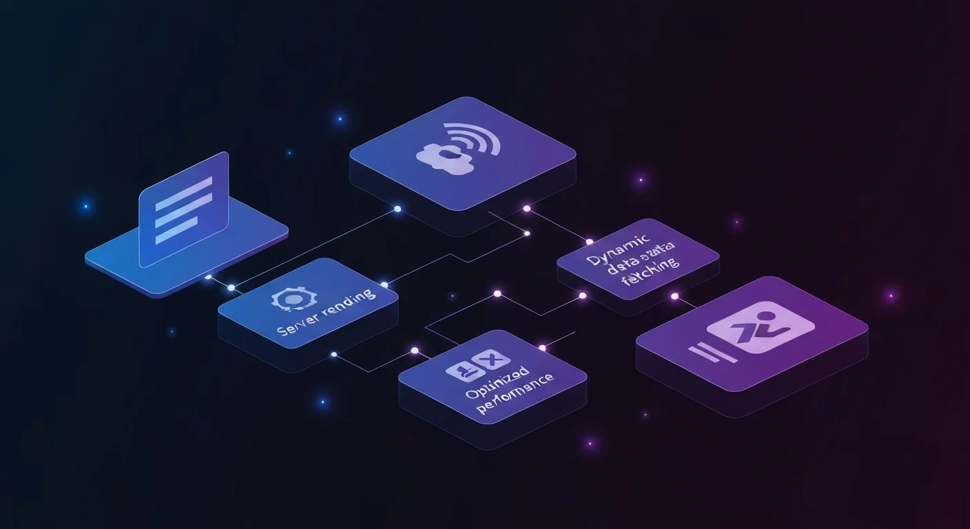 Next.js 16 release notes on screen with a modern web application interface in the background